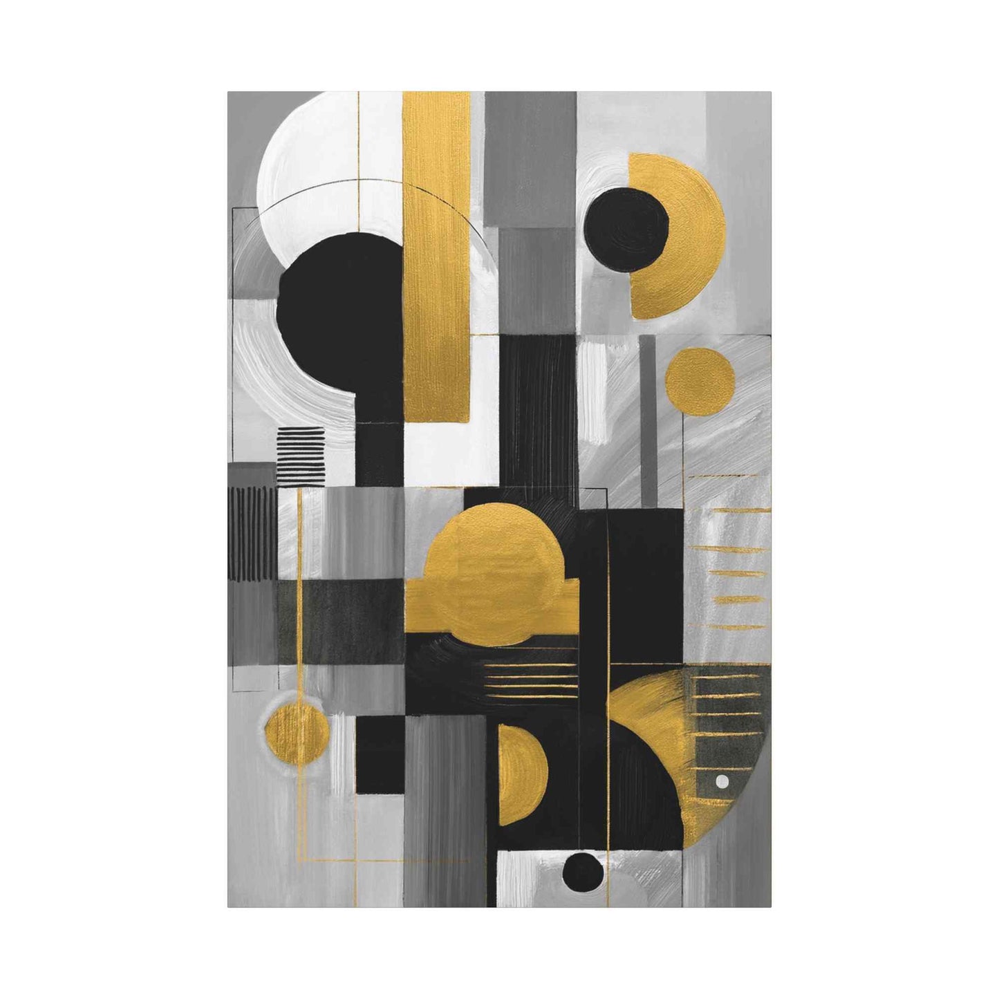 Black Abstract Painting Print Canvas 20x24,20x30,24x30, 24x32,24x36,30x40, 32x48,36x48,40x60 Pine-Wood Inner Frame ABS-19