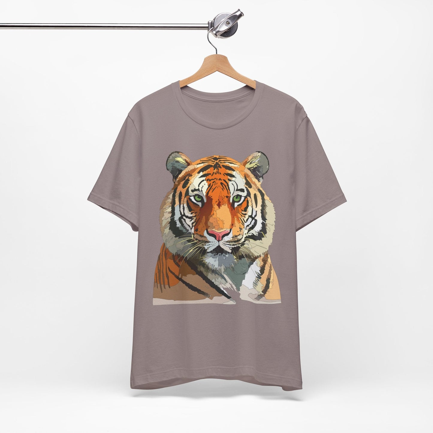 Unisex Animal Graphic Tee Shirt With Wildlife Art Design For Everyday Comfort Gildan 64000