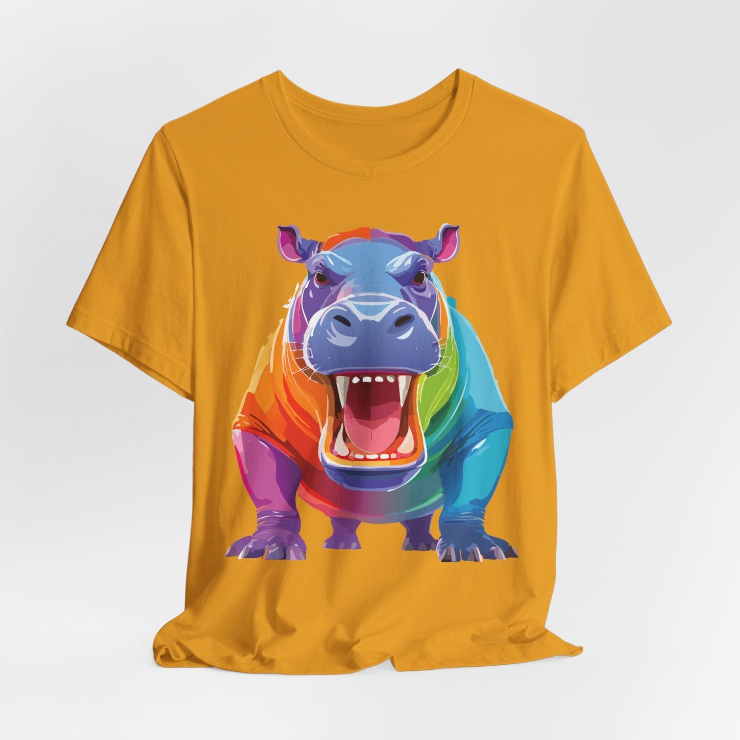Unisex Animal Tee Shirt With Art Design Wild Animals Graphic Tee For Men Women All Sizes