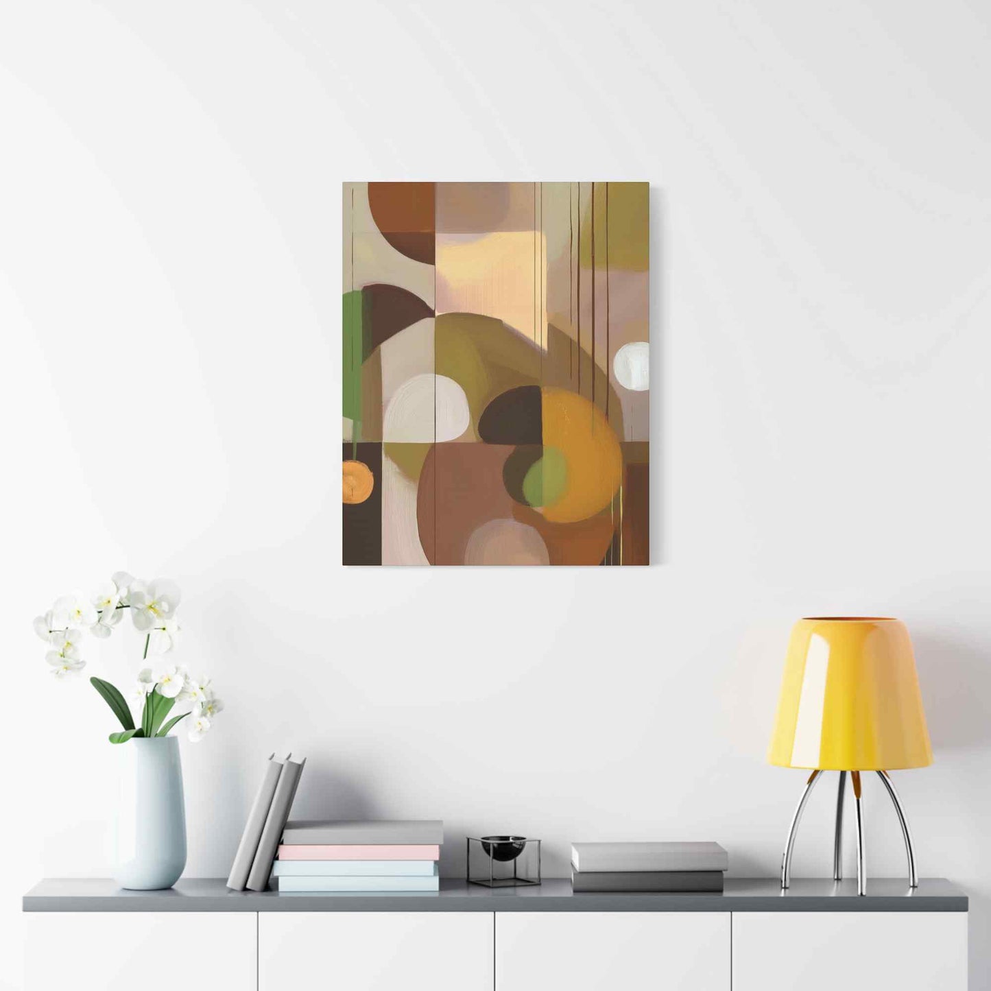 Abstract Geometric Painting Print Canvas 20x24,20x30,24x30 24x32,24x36,30x40 32x48,36x48,40x60 Pine-Wood Inner Frame ABS-54