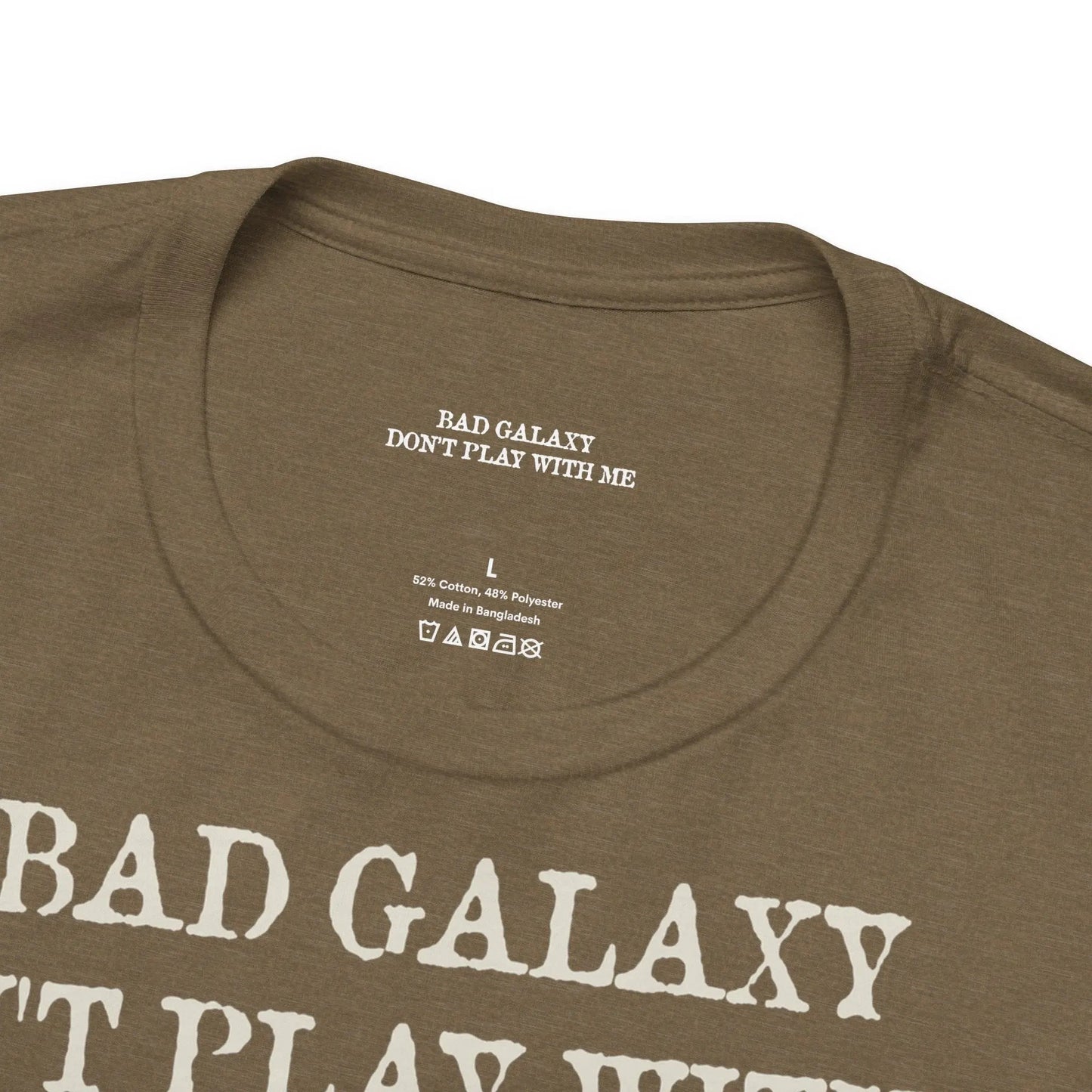 Skull T Shirt From Bad Galaxy 100 Percent Cotton Eco Friendly Made In USA With Durable Stitching
