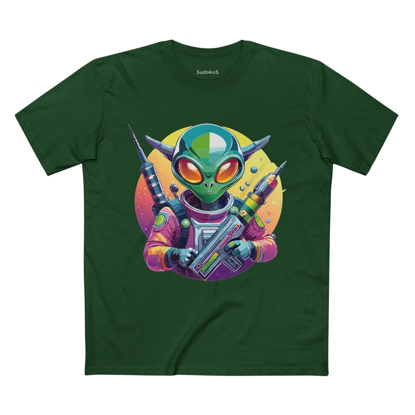 Aliens Graphic Unisex 100 Cotton Staple Tee 62
