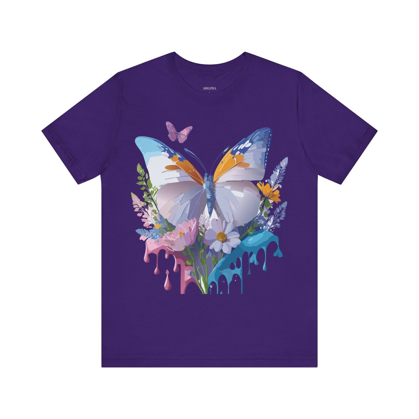 Adelpha Butterfly Graphic Tee Vintage Inspired Unisex Short Sleeve Shirt