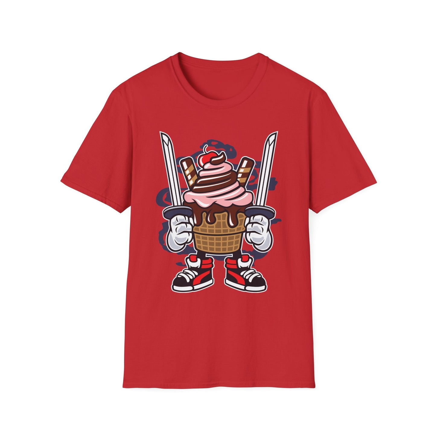 Cartoon T Shirt Unisex Animation Tee Funny Tee Gildan Softstyle 64000 Ring Spun Cotton 99