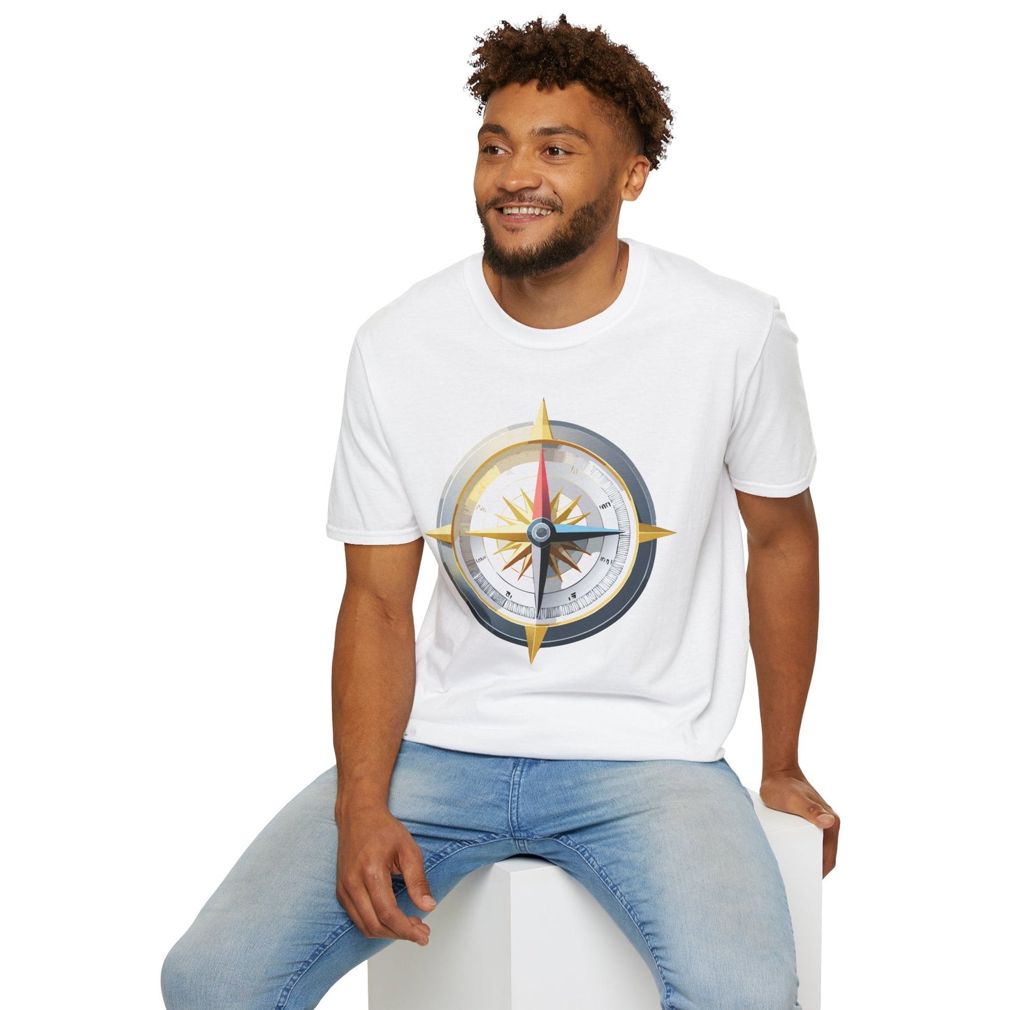 Compass Navigator Graphic Tee Unisex 100 Cotton 9