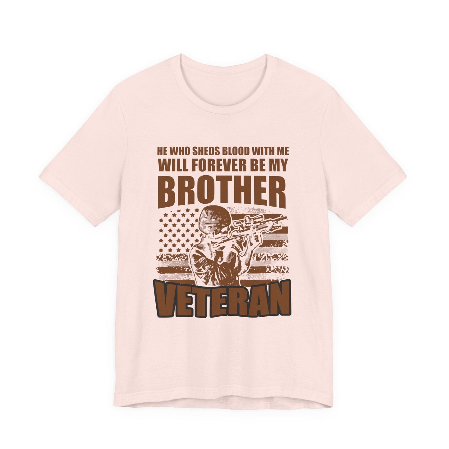 Army Veteran Patriotic Graphic Design Unisex Cotton T-Shirt v47