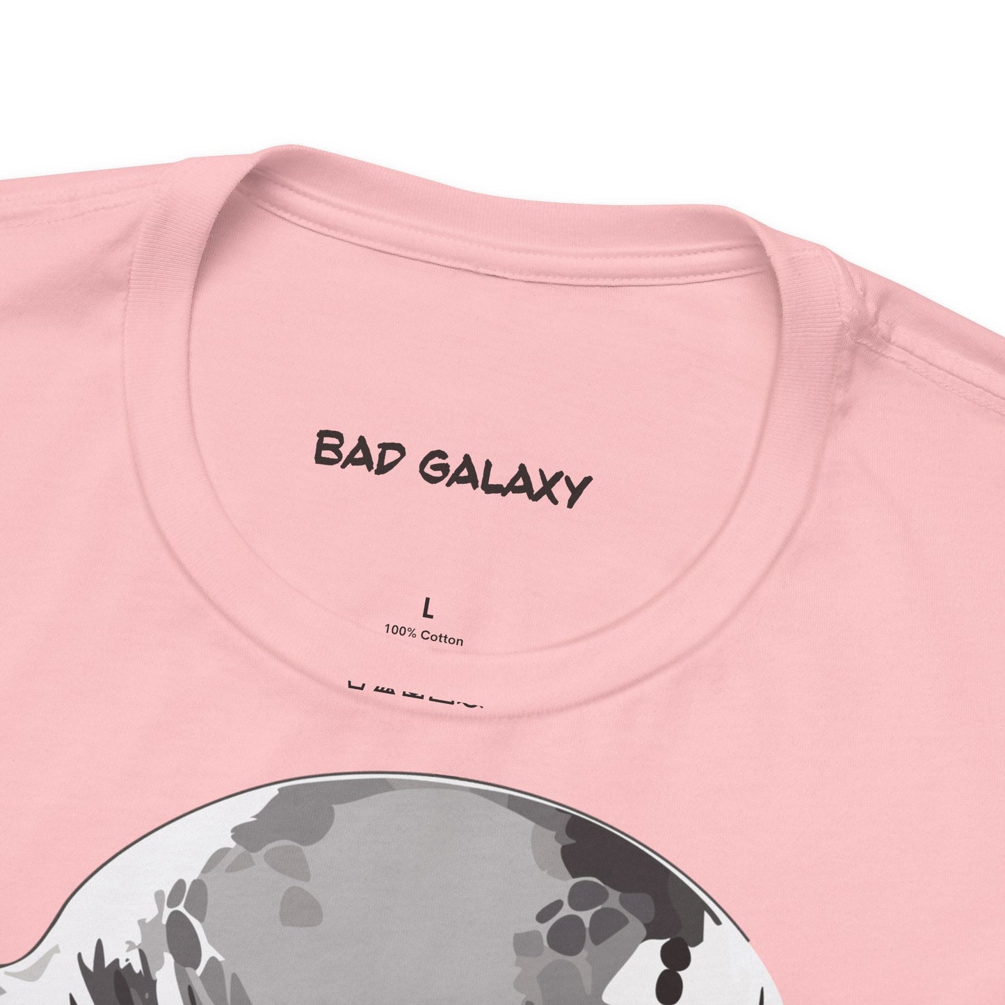 Alien Tee Shirt From Bad Galaxy Made To Order 100 Percent Cotton Eco Friendly Inks USA Designed