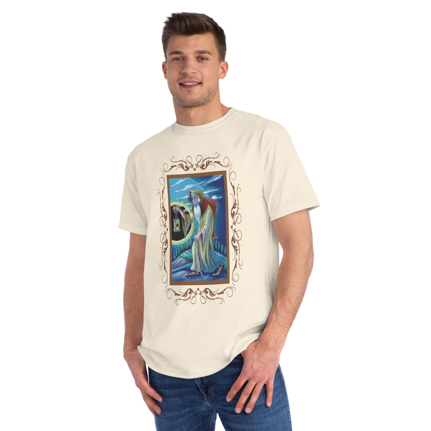 T-Shirt aus Bio-Baumwolle, Unisex, mit Tarotkarten