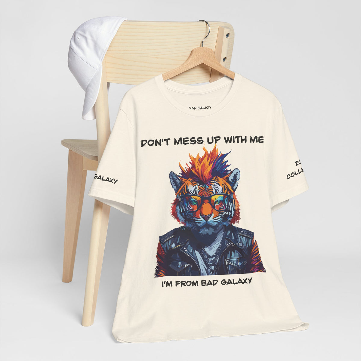 Animal Graphic Unisex Cotton Bella+Canvas Tee with Art Design b2