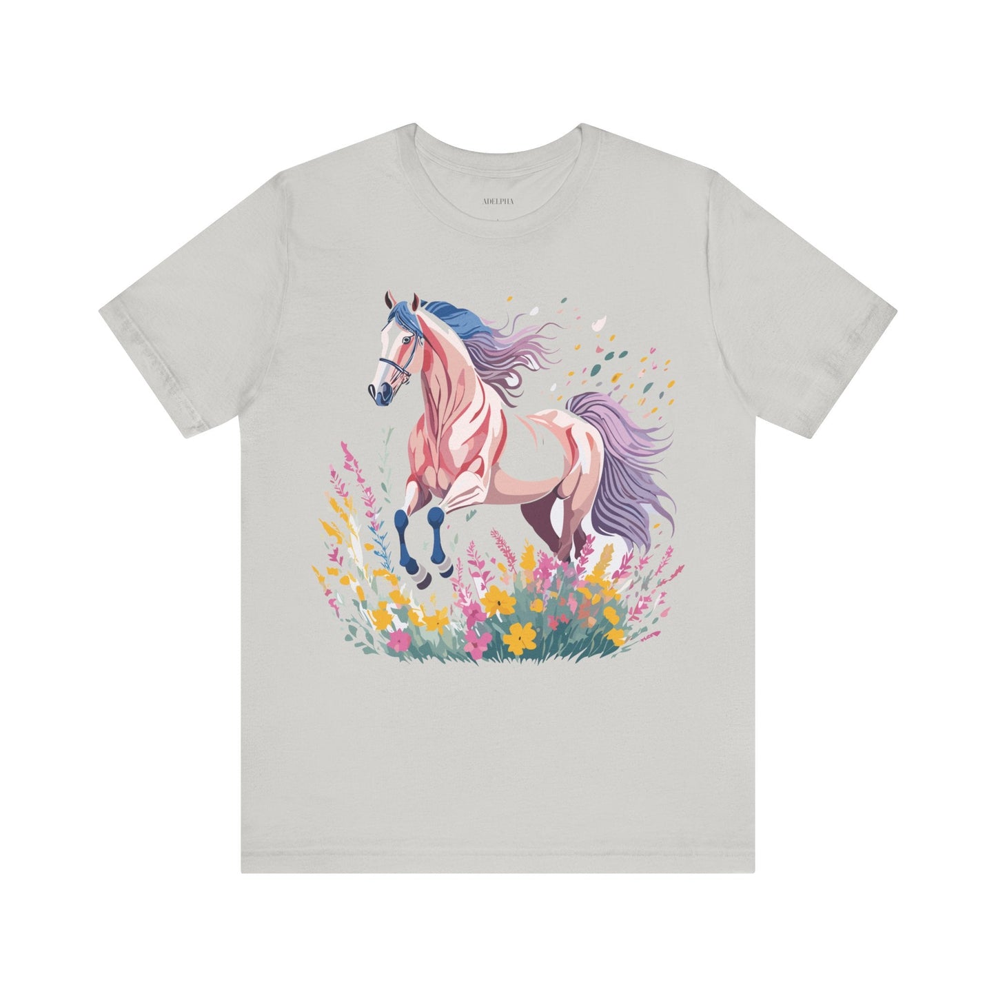 Horse Graphic Unisex 100 Cotton Vintage Animal Art T-Shirt 7
