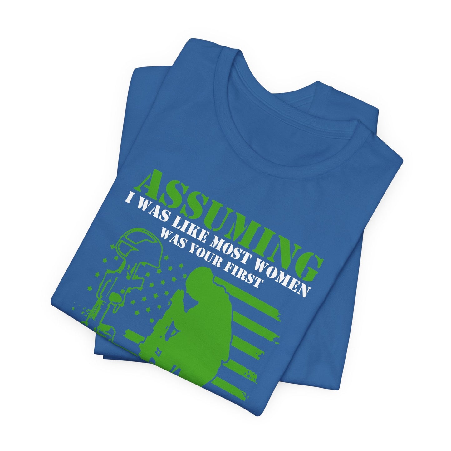 Army Veteran Patriotic Graphic Design Unisex Cotton T-Shirt v45