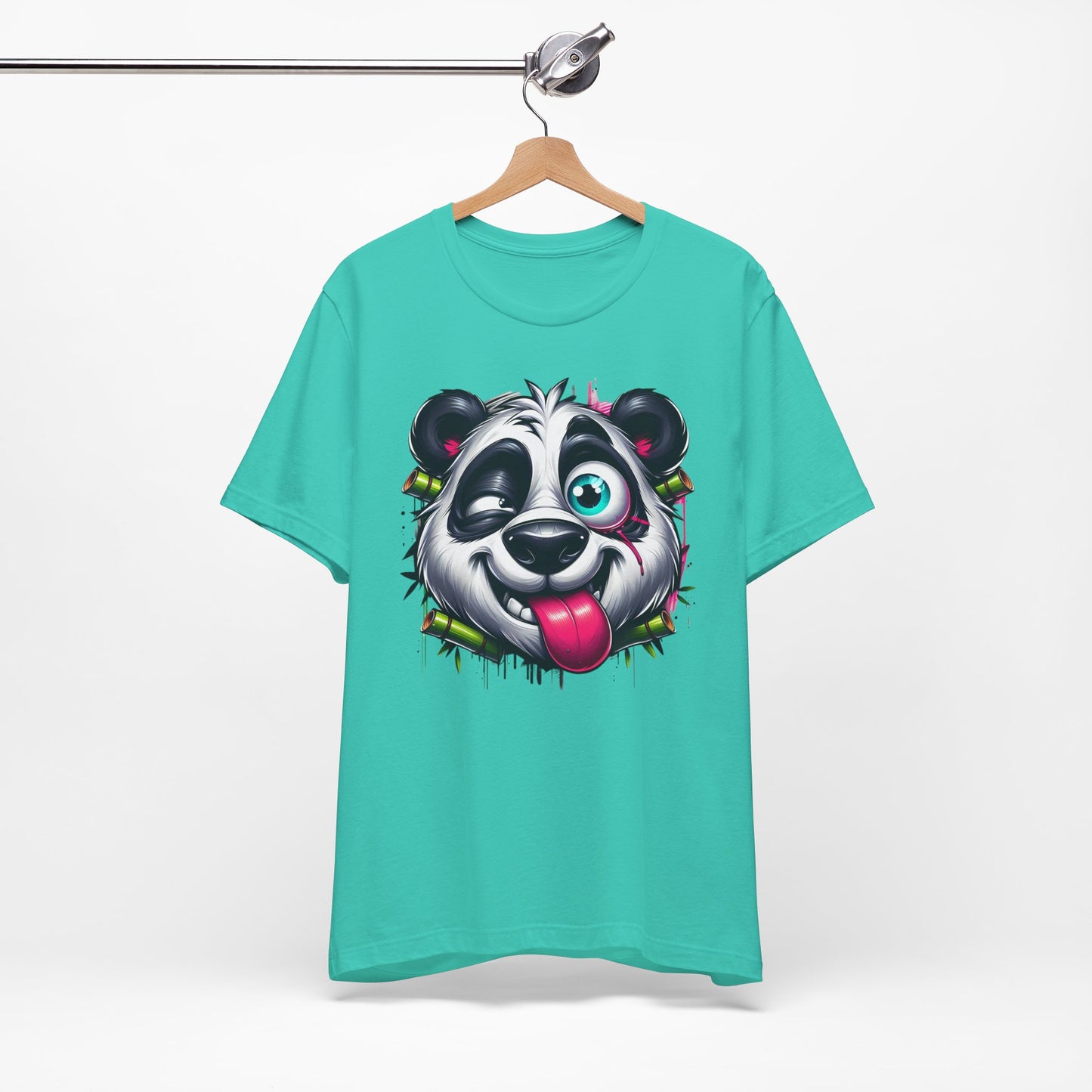 DiDi Panda Shirt, Funny Animal T-Shirt, Cartoon Top, Funny Panda Tee Shirt, Animal Tees, Art Design T-Shirt, Graphic Tee