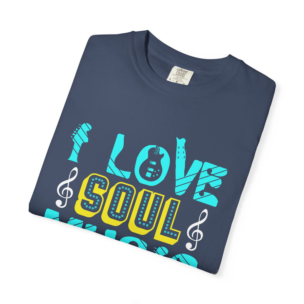 I Love Soul Music T-shirt Soul Music Graphic Unisex Cotton Tee 052