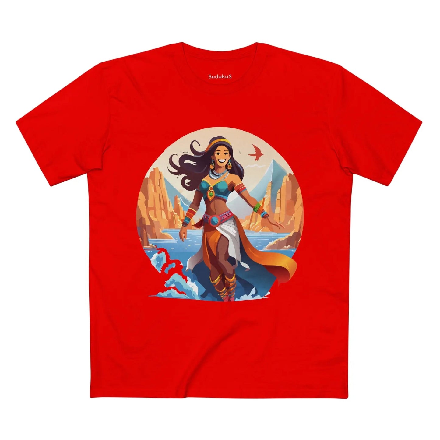 Dancer Graphic Unisex 100 Cotton Staple Tee 4