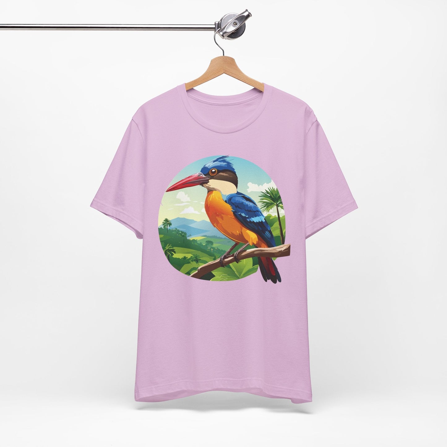 Unisex Animal Shirt With Art Design Featuring Wild Animals Jersey Short Sleeve Tee