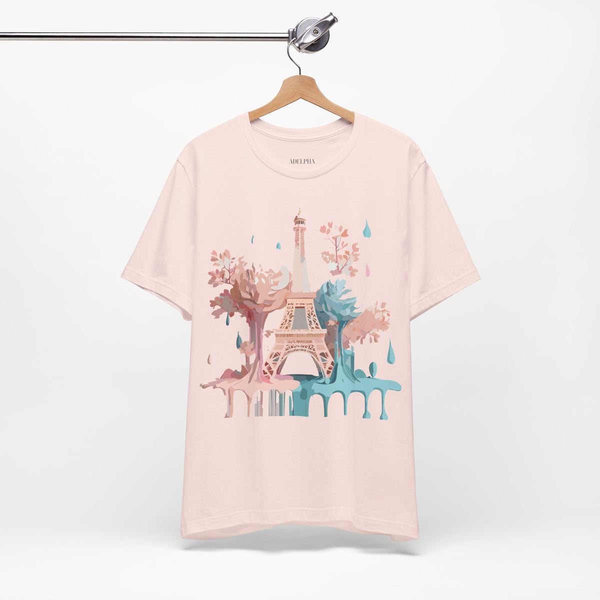 Unisex Cotton Bella+Canvas Tee with Paris