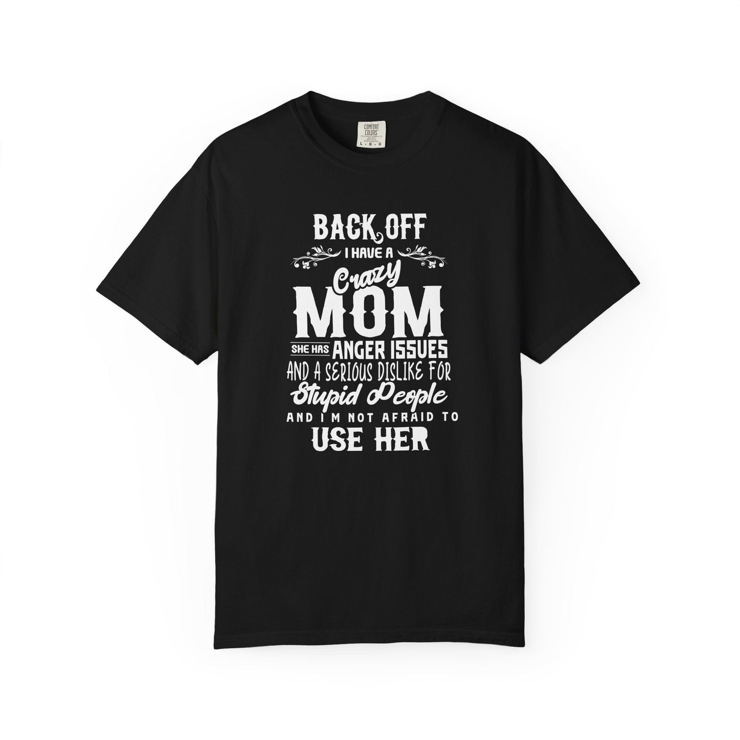 Mom T-shirt Mother's Day Mama Tee Unisex Comfort Colors Garment-Dyed Cotton h34