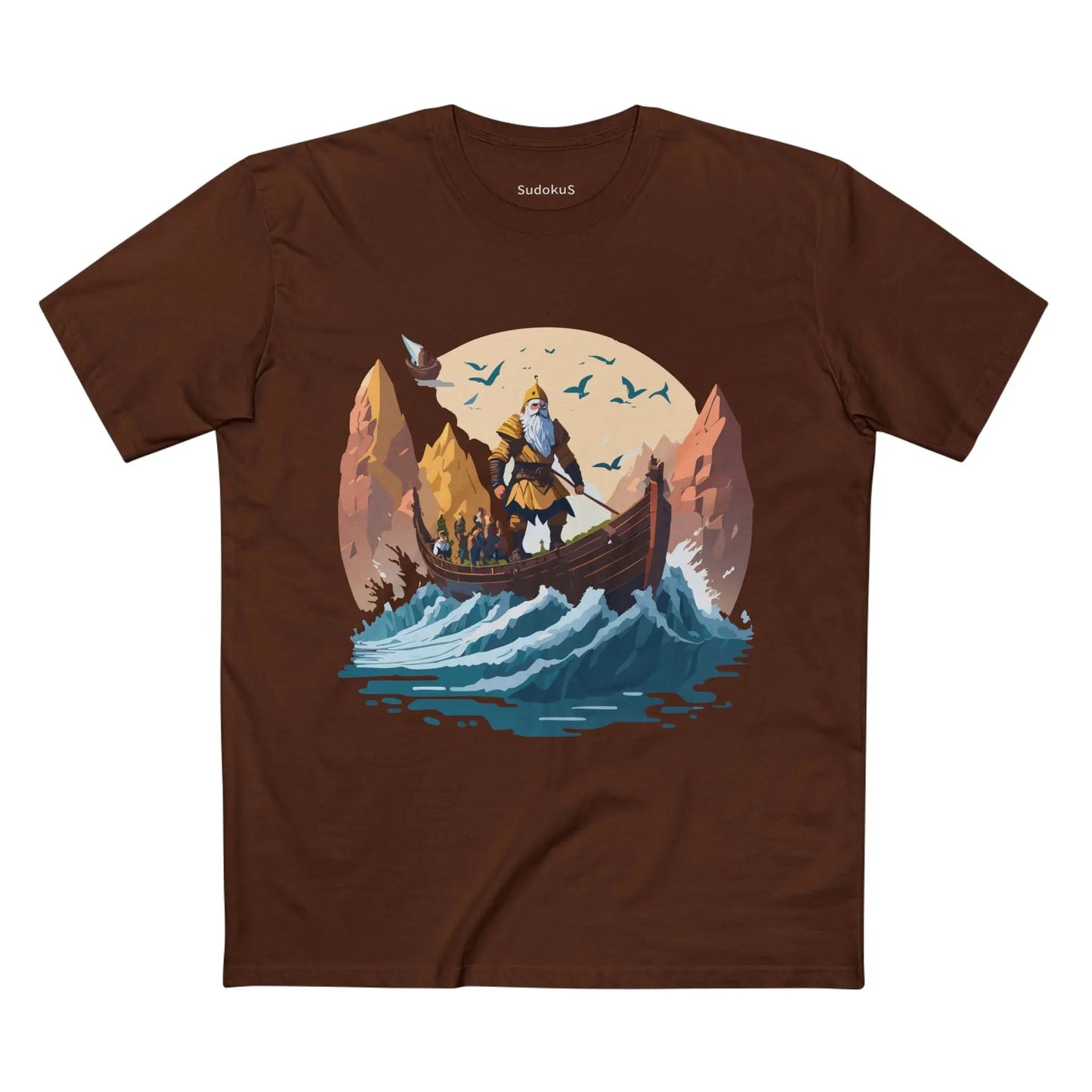Viking Graphic Unisex 100 Cotton Staple Tee 31