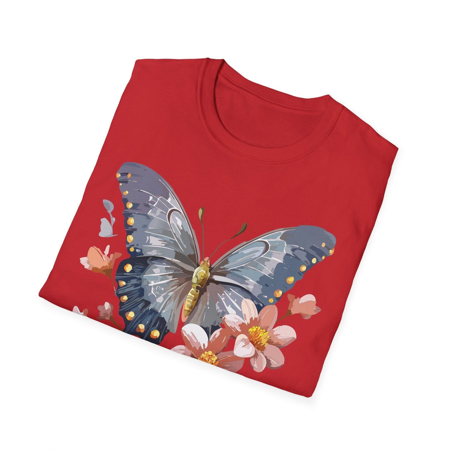 Butterfly Shirt Unisex T Shirt Monarch Butterfly Softstyle Tee Gildan 64000 Breathable Everyday Wear
