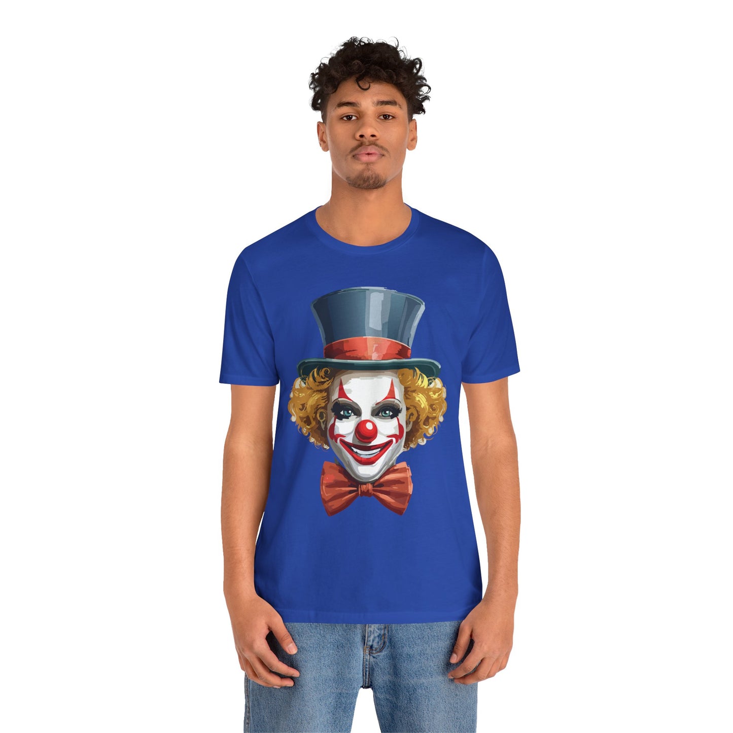 Clown Shirt, Funny Shirt, T-Shirt with Clown, Funny Art Design Tee, Circus Tees, Circus T-Shirt, Unisex Humor Wear 11