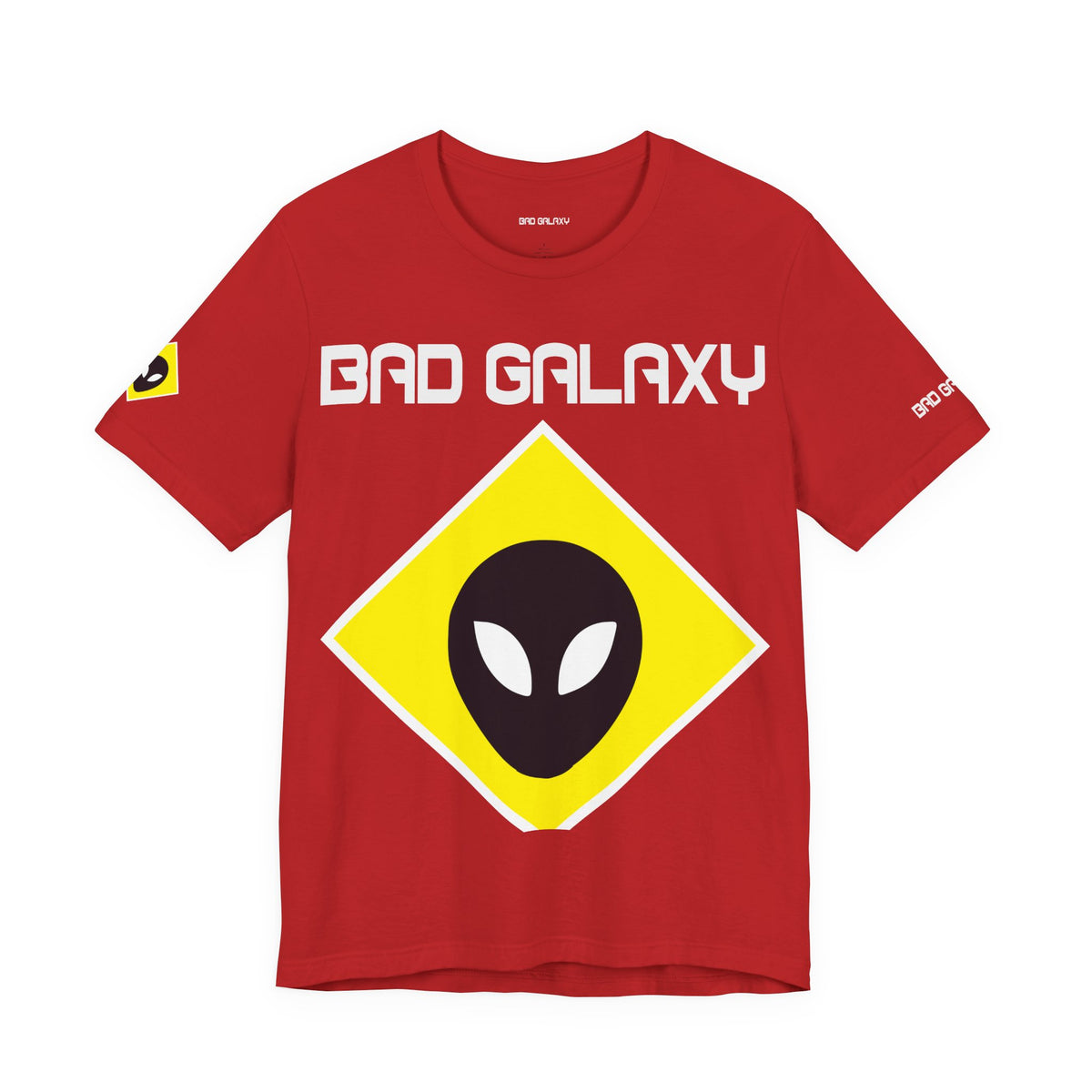 Alien Graphic Unisex Cotton Bella+Canvas Tee with Art Design b59