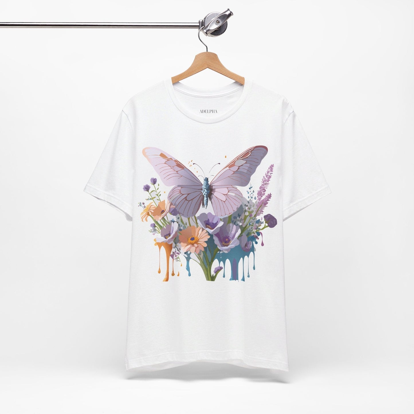 Butterfly Graphic Tee Unisex Adelpha Vintage Inspired Jersey