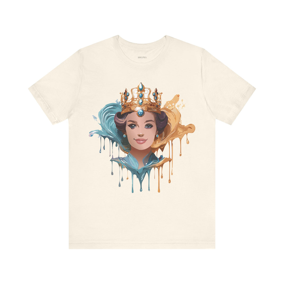 Queen Graphic Unisex Cotton Bella+Canvas Tee with Art Design m191