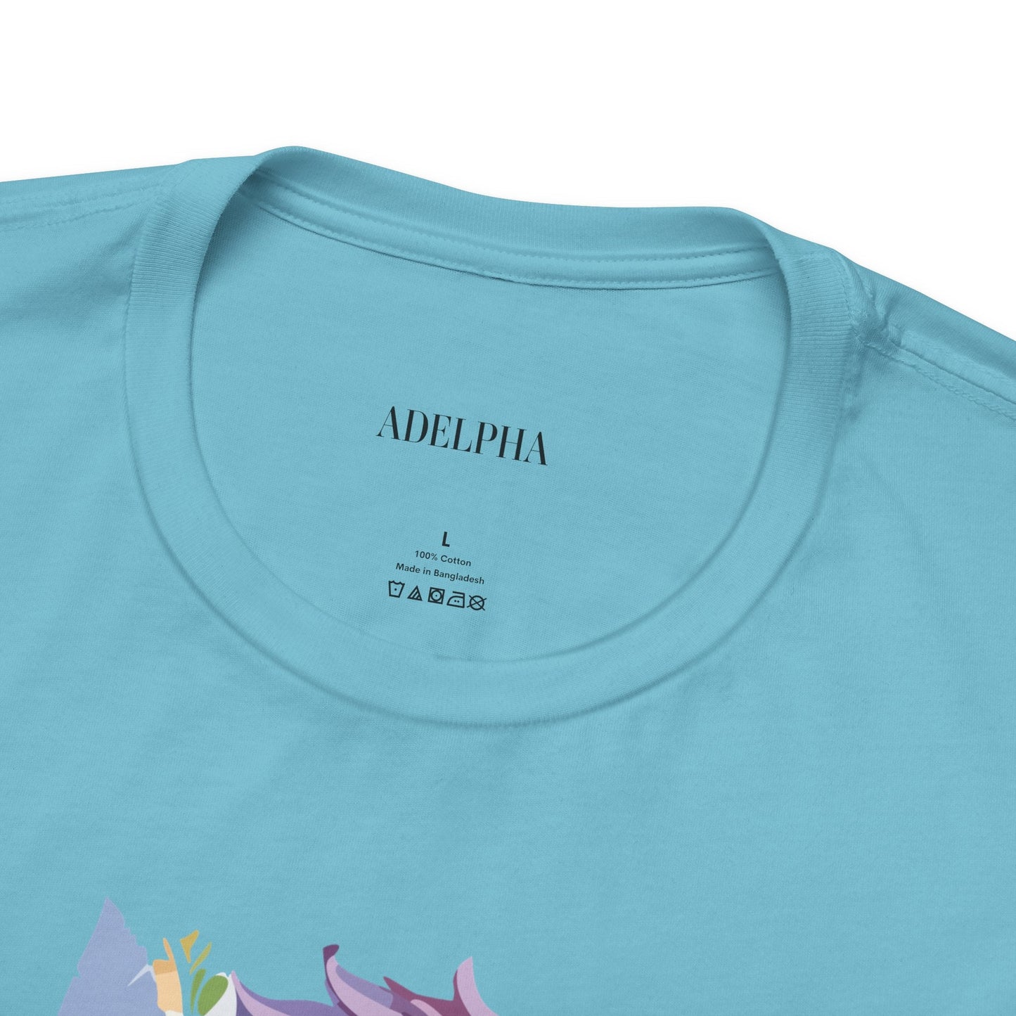 Lion Graphic Tee Unisex Short Sleeve Art Design From Adelpha Premium Vintage Inspired Tee