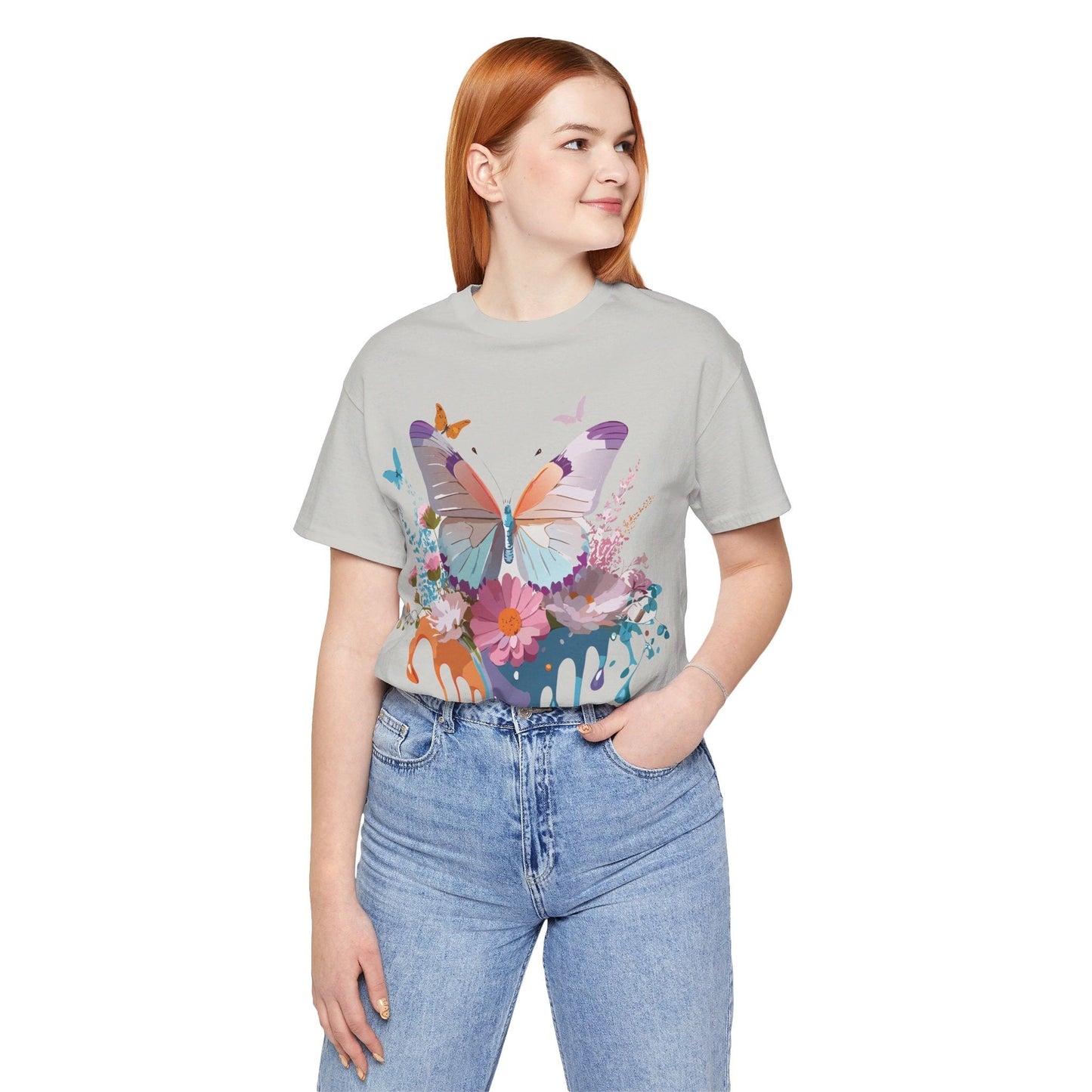 Butterfly Graphic Tee Adelpha Vintage Inspired Unisex Short Sleeve Shirt