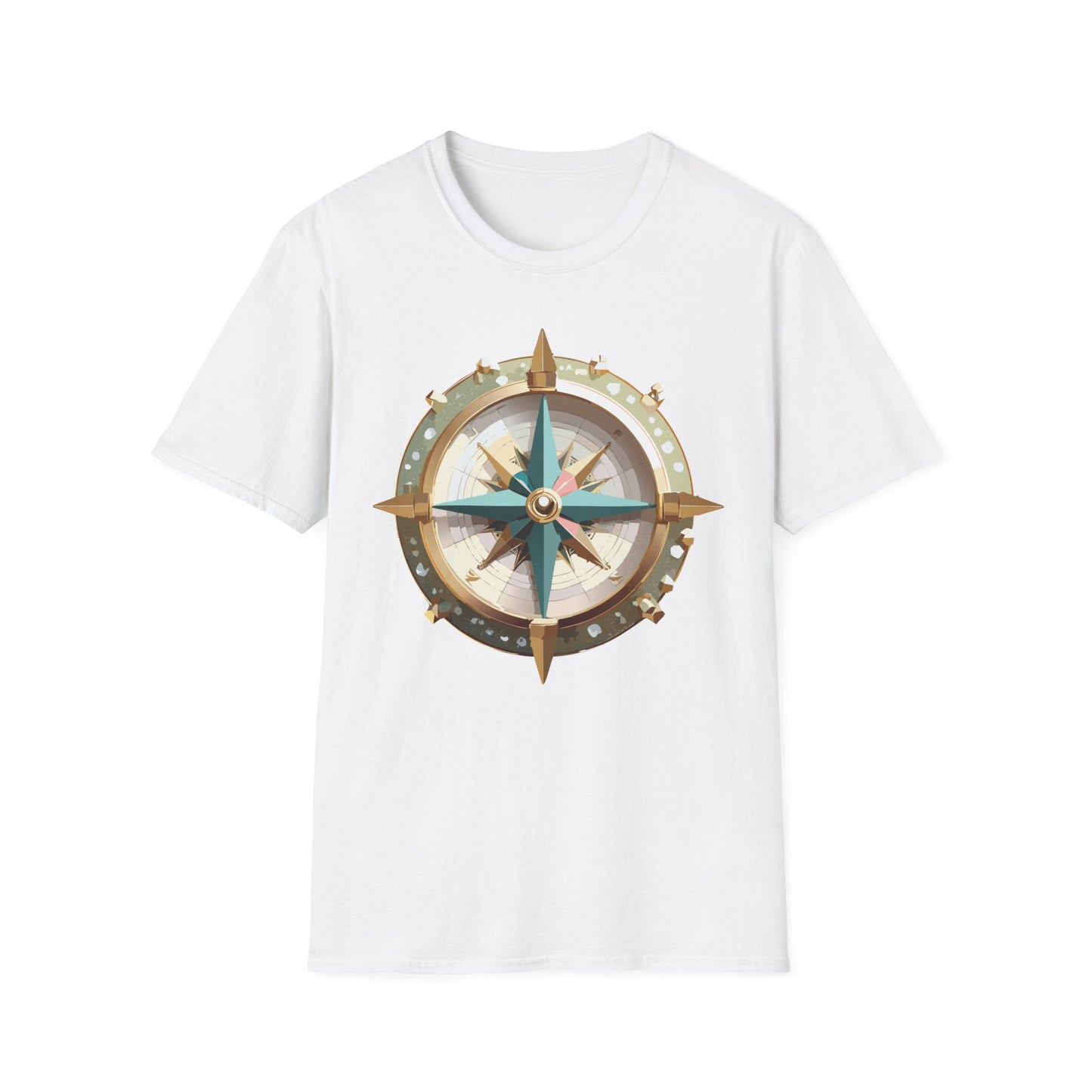 Compass Navigator Graphic Tee Unisex 100 Cotton 1