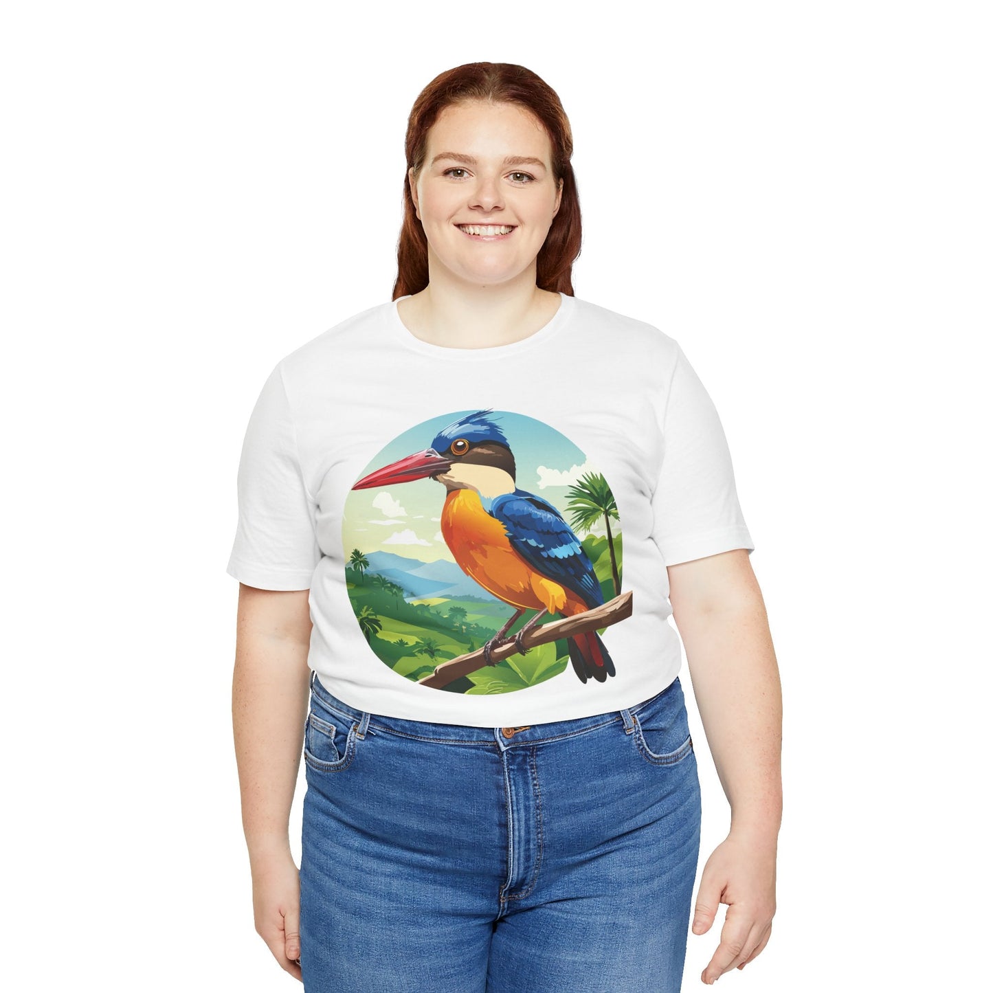 Unisex Animal Shirt With Art Design Featuring Wild Animals Jersey Short Sleeve Tee
