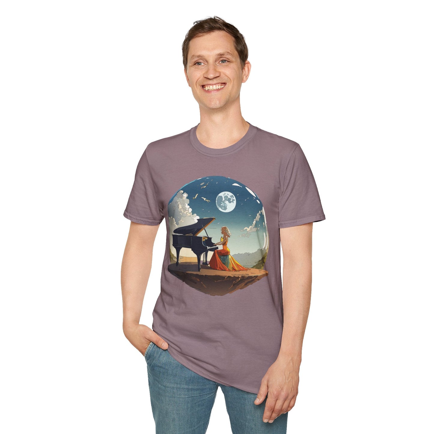 Womens Graphic T Shirts Art Design Shirt Gildan Softstyle 64000 Cotton Tee Unisex Comfort