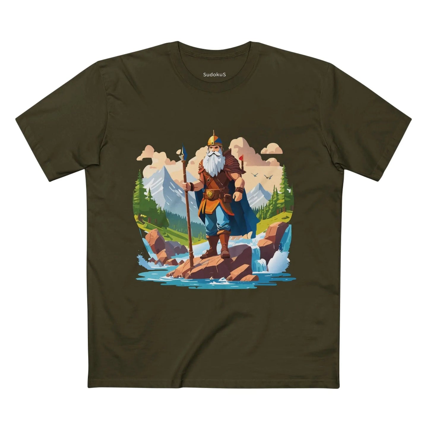 Viking Graphic Unisex 100 Cotton Staple Tee 28