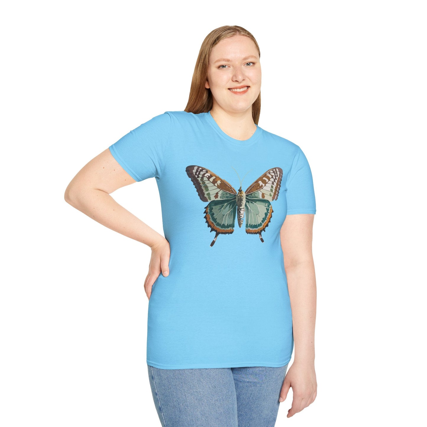 Butterfly Monarch Shirt Unisex Gildan Softstyle 64000 T Shirt 100 Percent Cotton
