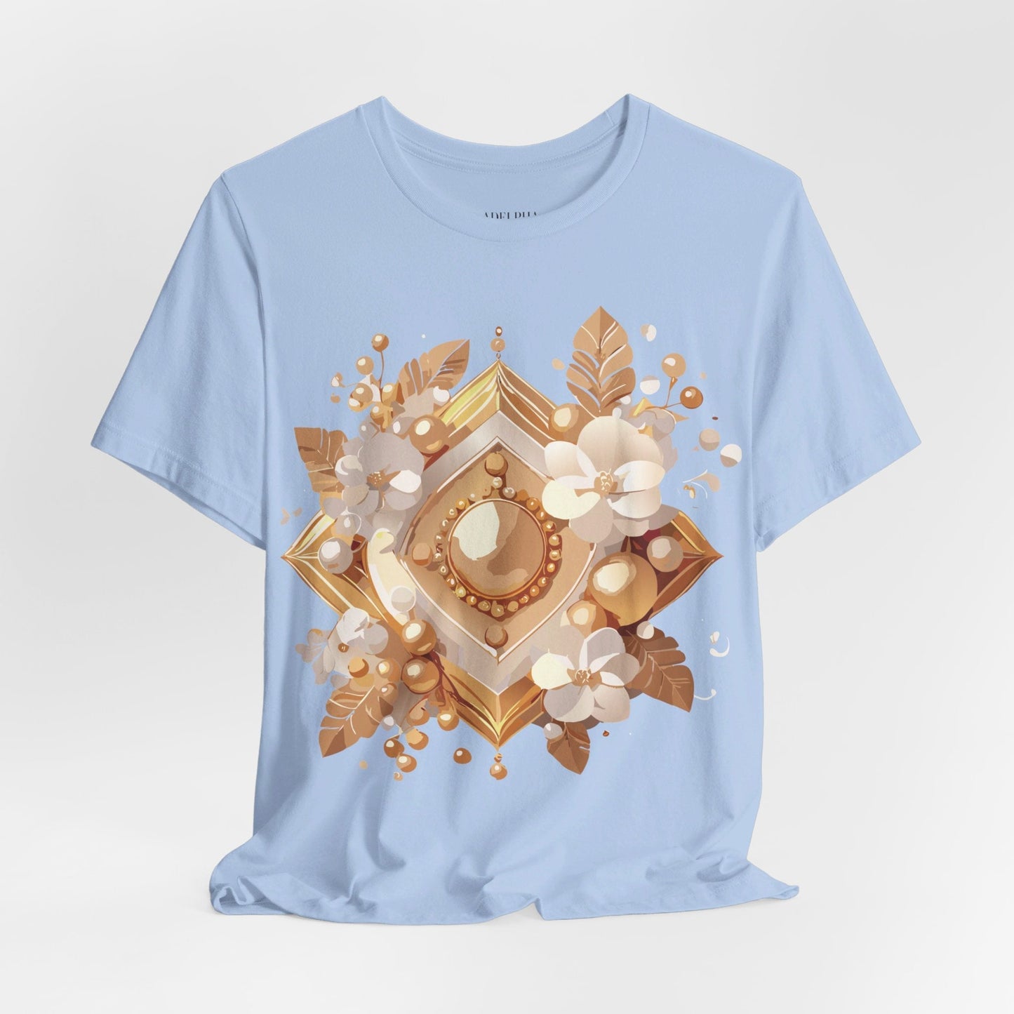 Jewelry Graphic Unisex 100 Cotton Vintage Treasure Art T-Shirt 28