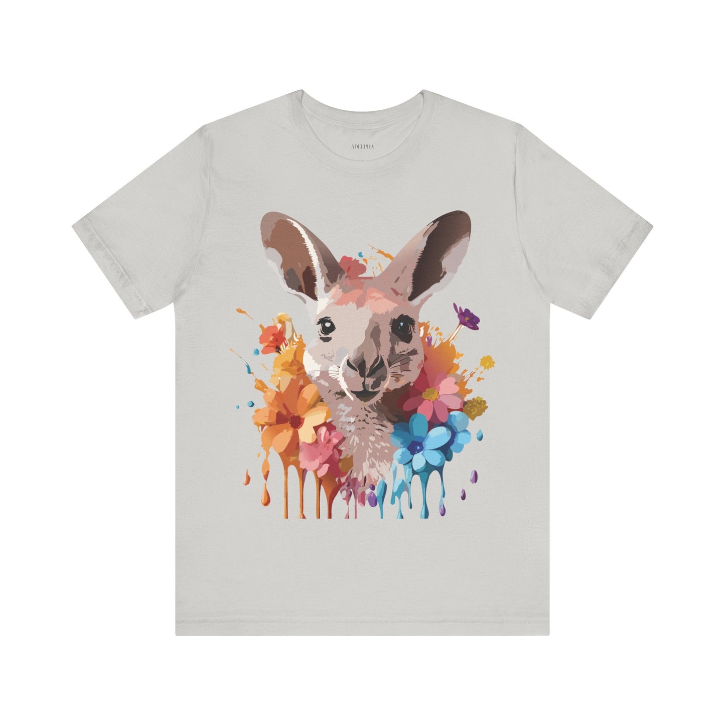 Kangaroo Graphic T Shirt Unisex Adelpha Art Design Tee Vintage Inspired Artwork For Everyday Style