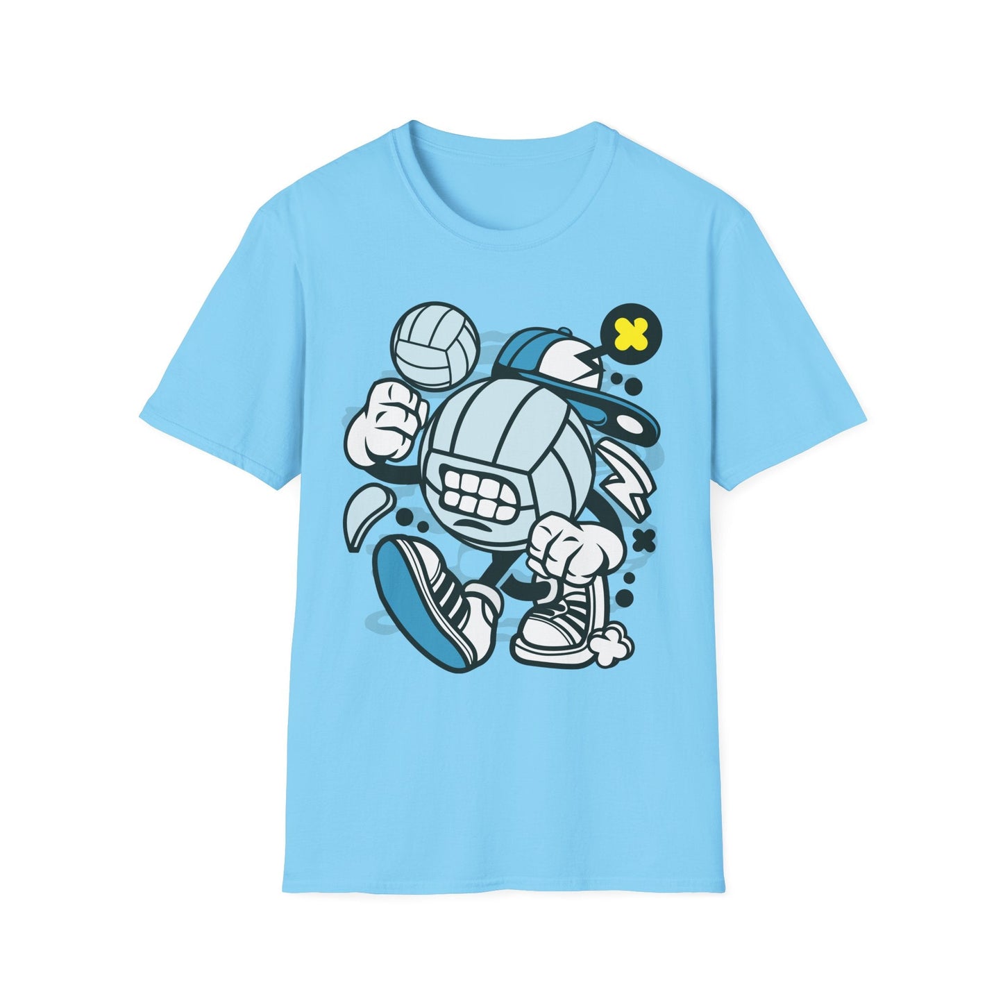 Unisex Cartoon T Shirt Animation Tee Funny Design Gildan Softstyle 64000 100 Percent Cotton