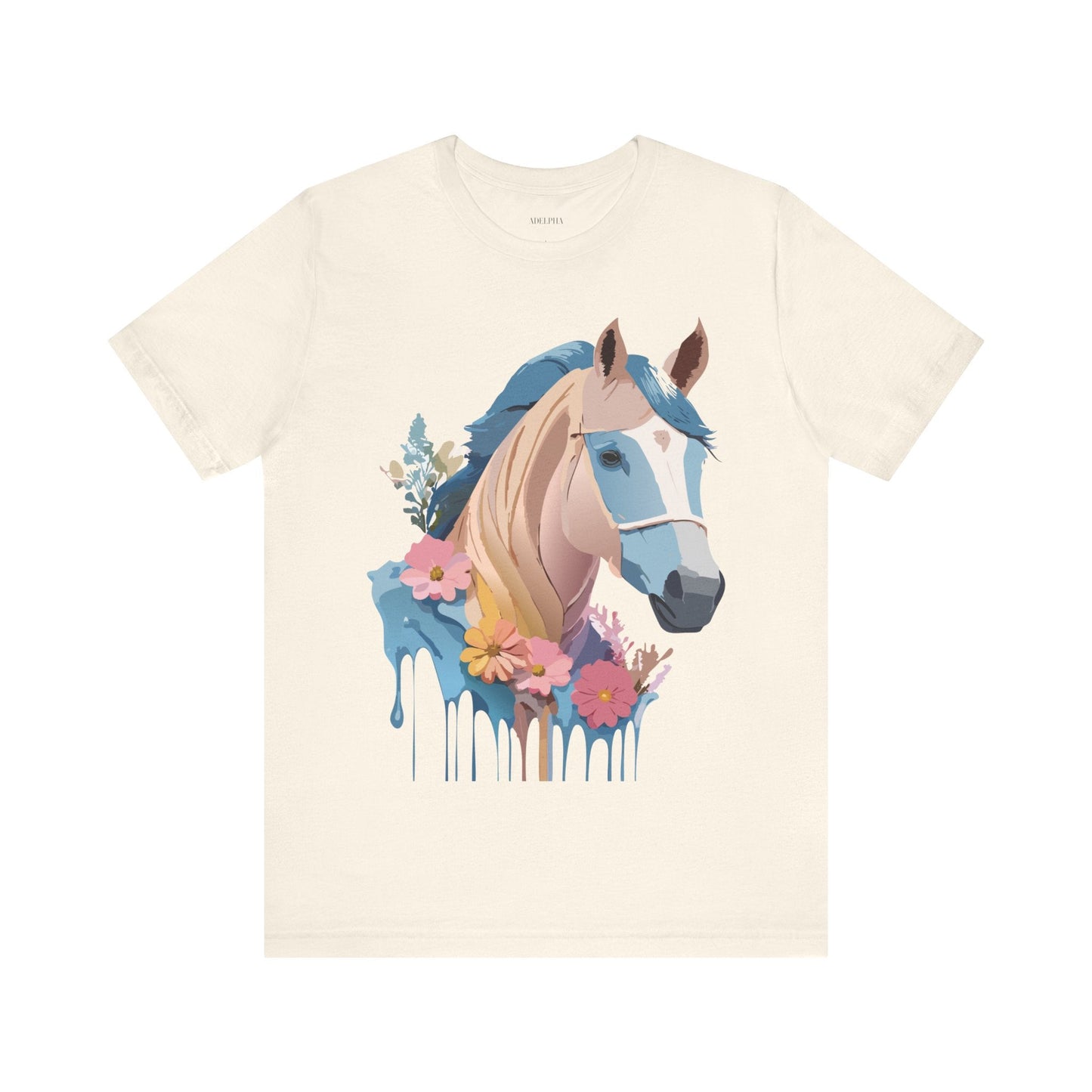 Horse Graphic Unisex 100 Cotton Vintage Animal Art T-Shirt 13