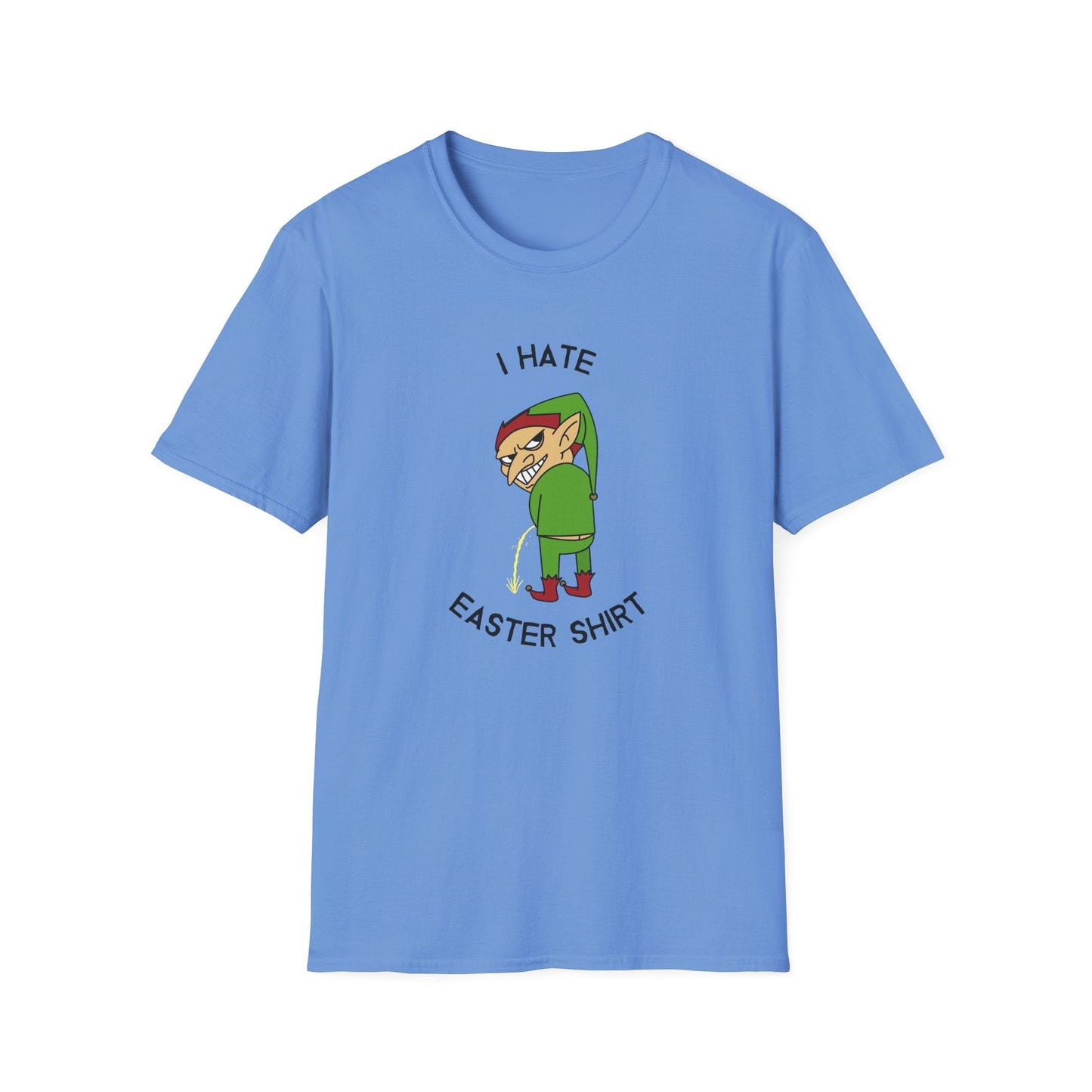 Unisex Easter T Shirt With Art Design Softstyle 100 Percent Ring Spun Cotton Lightweight Tee