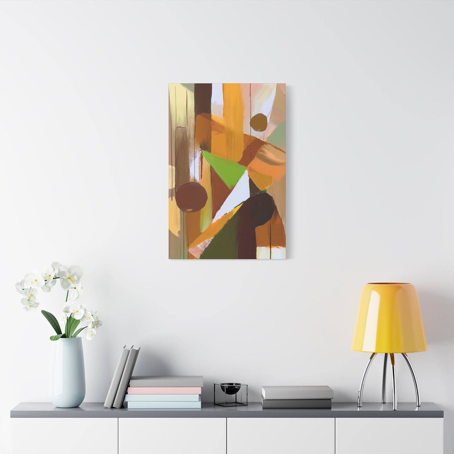 Abstract Geometric Painting Print Canvas 20x24,20x30,24x30 24x32,24x36,30x40 32x48,36x48,40x60 Pine-Wood Inner Frame ABS-57