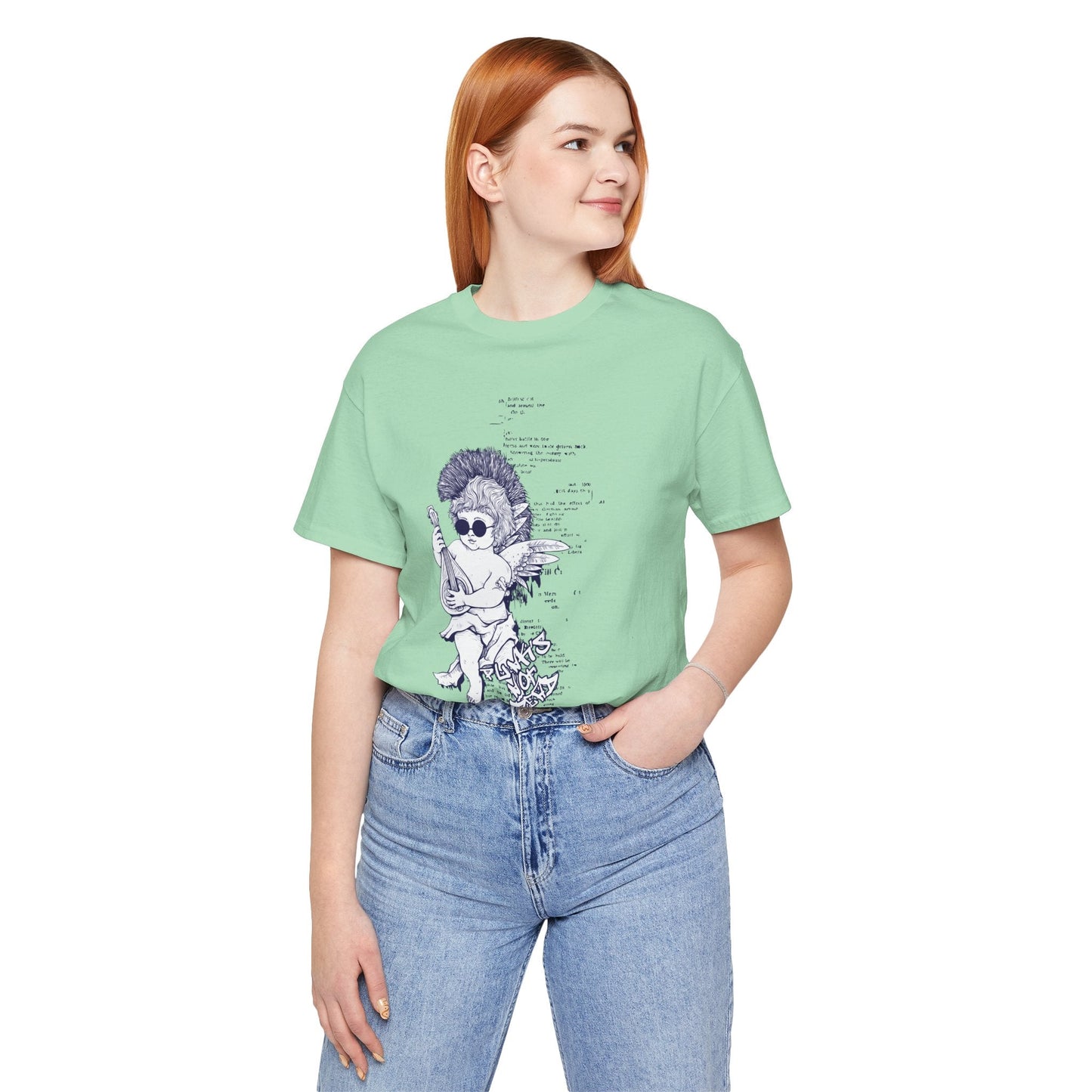 Punk Rock Vintage Graphic Unisex Cotton T-Shirt r37