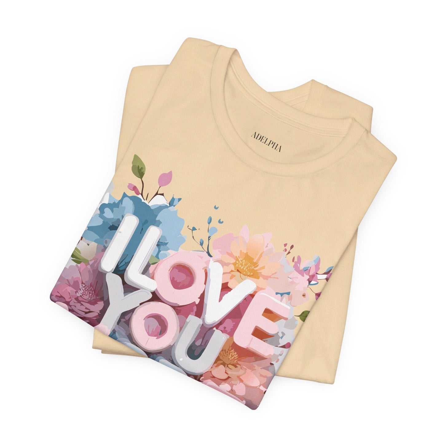 Valentine Graphic Tee Unisex Jersey Short Sleeve Premium Vintage Inspired Artwork by Adelpha