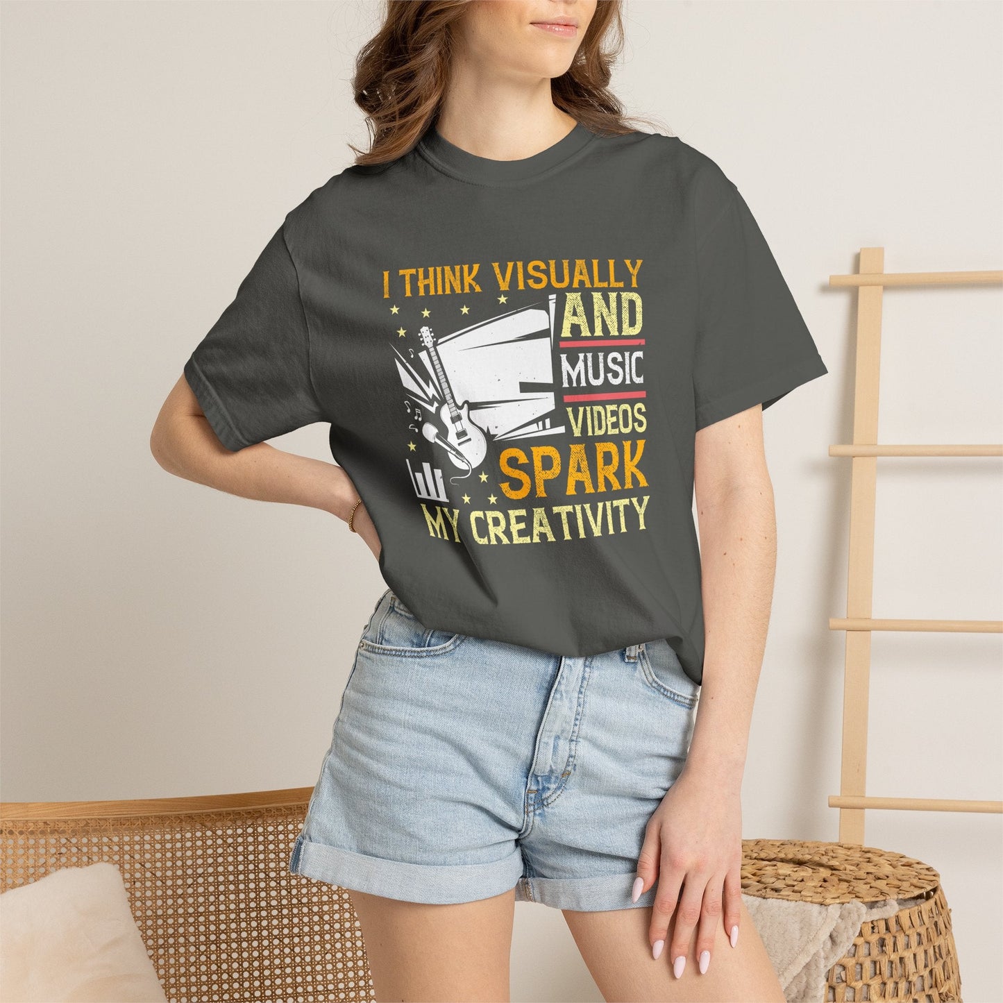 Music Graphic Design Unisex Cotton T-shirt m14