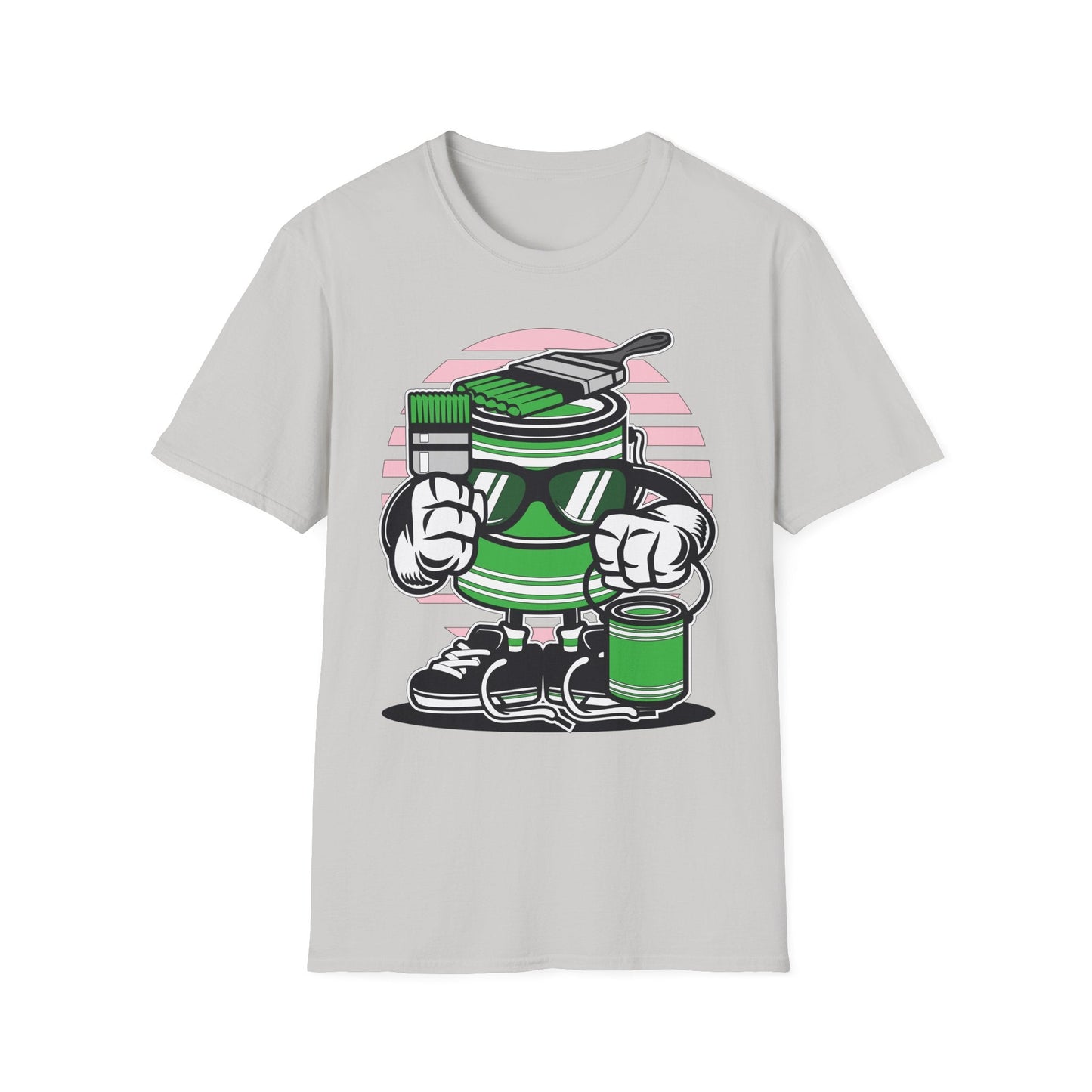Cartoon T Shirt Animation Tee Funny Graphic Shirt For Unisex Gildan Softstyle 64000 Art Design