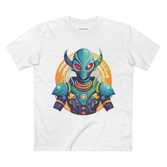 Aliens Graphic Unisex 100 Cotton Staple Tee 21