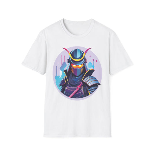 Unisex Samurai Shirt Gildan Softstyle Tee Hundred Percent Ring Spun Cotton Comfort