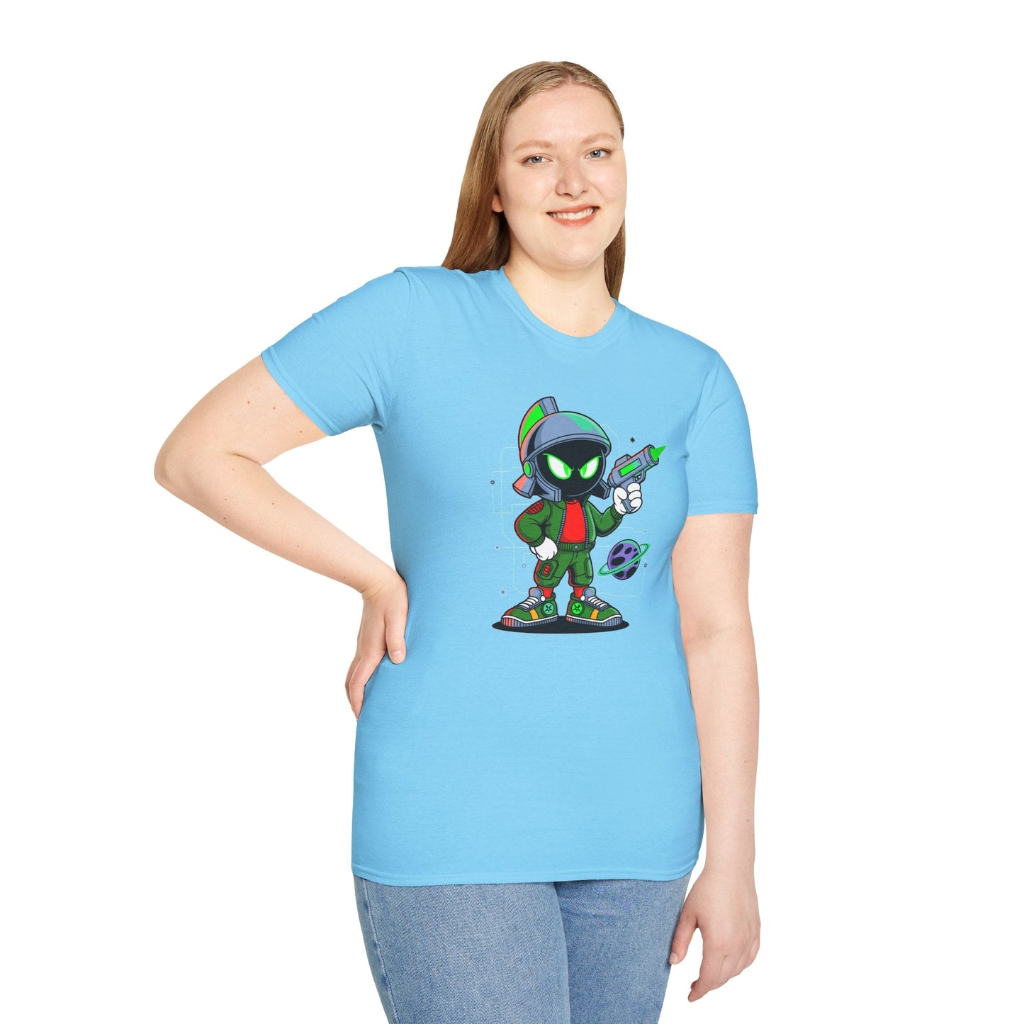 Unisex Cartoon T Shirt With Animation Design Funny Animals Tee Shirt For All Ages