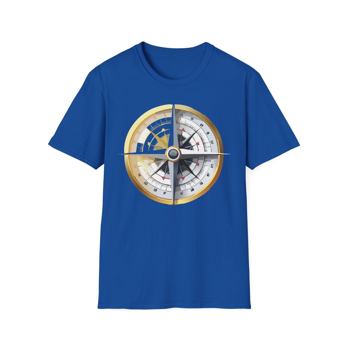 Compass Navigator Graphic Tee Unisex 100 Cotton 14
