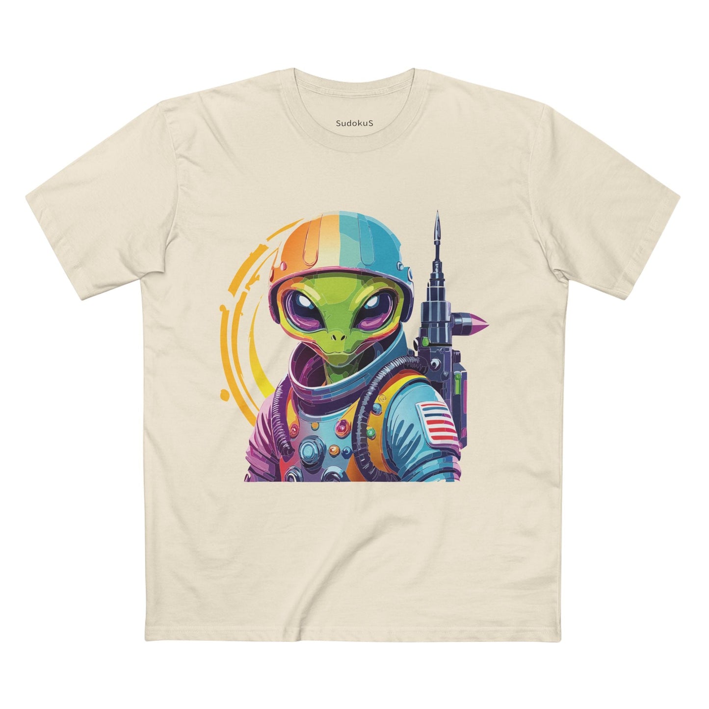 Aliens Graphic Unisex 100 Cotton Staple Tee 60