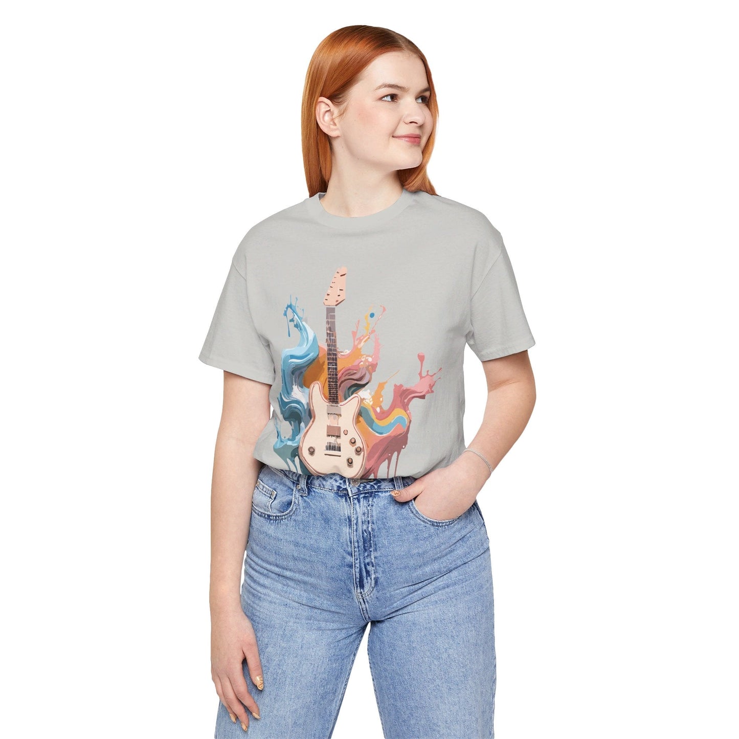 Music T Shirt Unisex Graphic Tee Featuring Original Adelpha Artwork Vintage Inspired Design